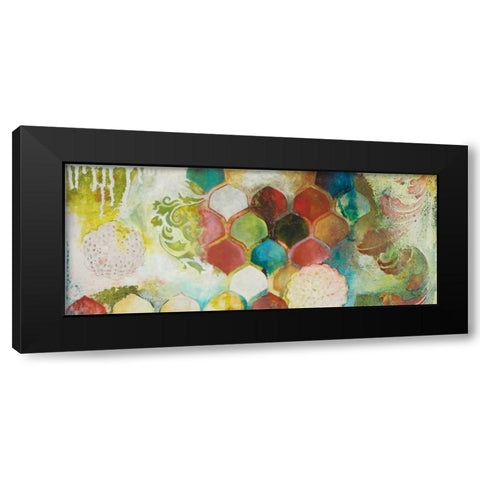 Abundance I Black Modern Wood Framed Art Print with Double Matting by Robinson, Heather