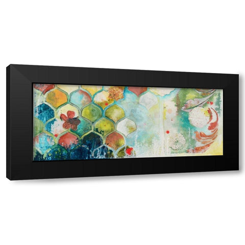 Abundance II Black Modern Wood Framed Art Print with Double Matting by Robinson, Heather