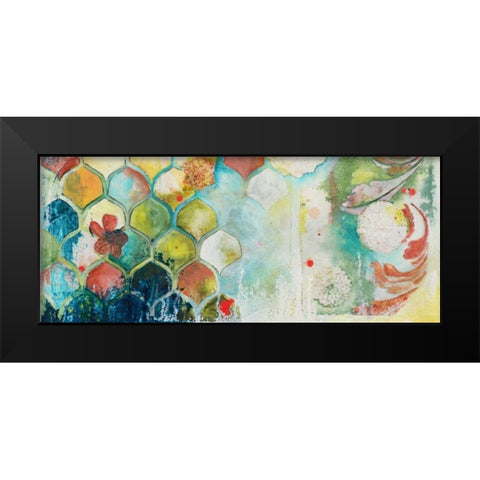 Abundance II Black Modern Wood Framed Art Print by Robinson, Heather