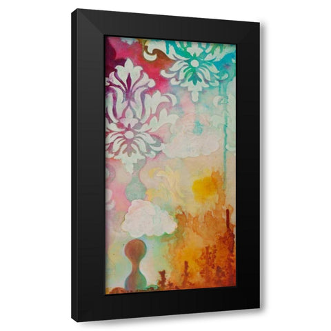 Sugar Box II Black Modern Wood Framed Art Print with Double Matting by Robinson, Heather