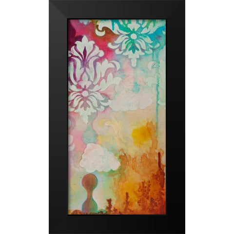 Sugar Box II Black Modern Wood Framed Art Print by Robinson, Heather