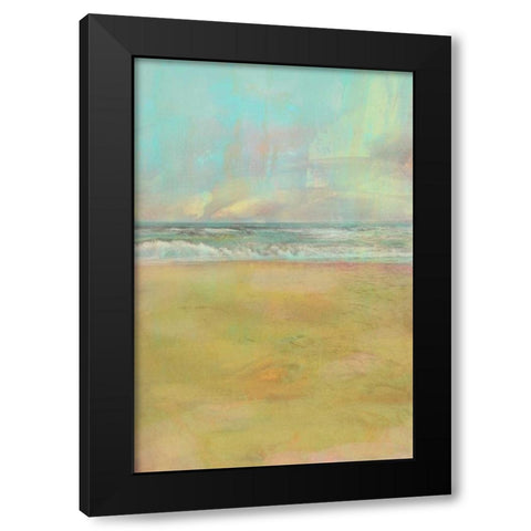 Summer Souvenir I Black Modern Wood Framed Art Print with Double Matting by Zarris, Chariklia