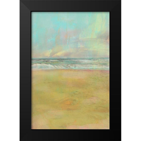 Summer Souvenir I Black Modern Wood Framed Art Print by Zarris, Chariklia