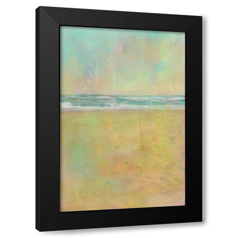 Summer Souvenir II Black Modern Wood Framed Art Print with Double Matting by Zarris, Chariklia