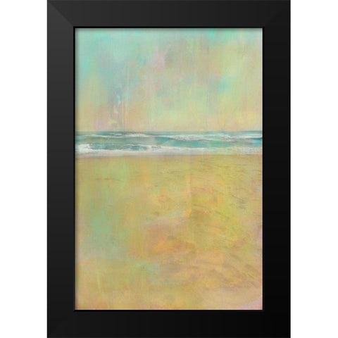 Summer Souvenir II Black Modern Wood Framed Art Print by Zarris, Chariklia