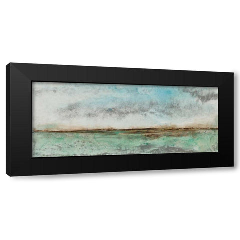 Miles From Nowhere I Black Modern Wood Framed Art Print by OToole, Tim