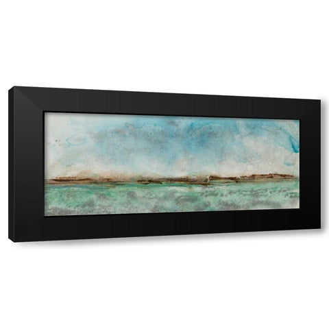 Miles From Nowhere II Black Modern Wood Framed Art Print by OToole, Tim