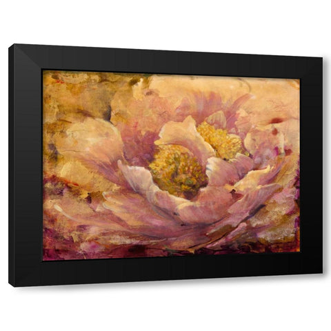 Floral in Bloom I Black Modern Wood Framed Art Print by OToole, Tim