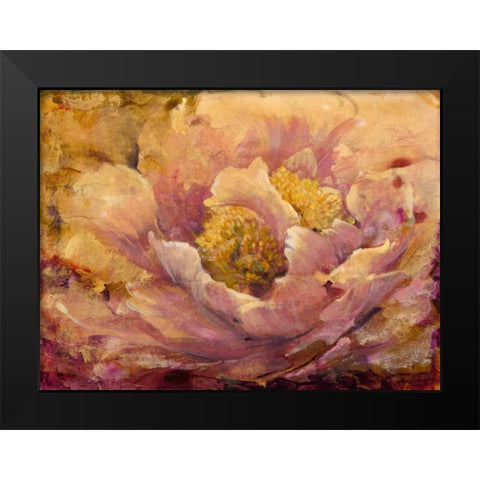Floral in Bloom I Black Modern Wood Framed Art Print by OToole, Tim