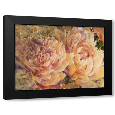 Floral in Bloom III Black Modern Wood Framed Art Print with Double Matting by OToole, Tim