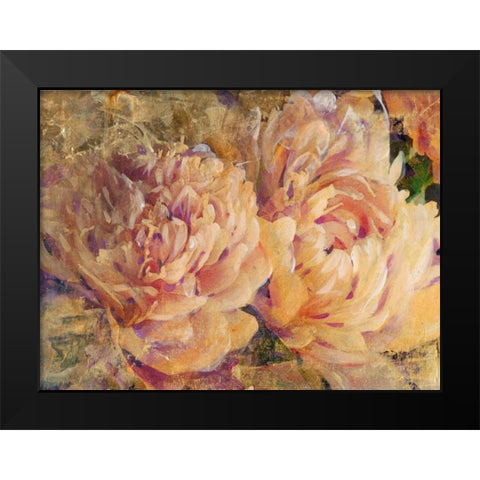Floral in Bloom III Black Modern Wood Framed Art Print by OToole, Tim