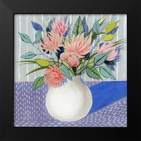 Midday Bouquet II Black Modern Wood Framed Art Print by Popp, Grace