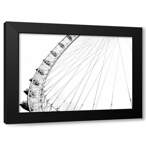 Spinning Wheel I Black Modern Wood Framed Art Print by Miamee, Golie