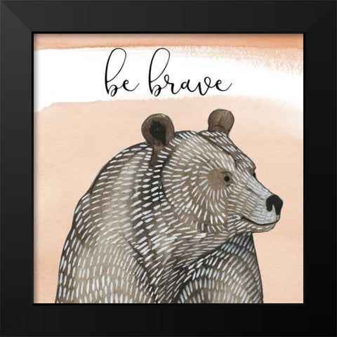 Cuddlies I Black Modern Wood Framed Art Print by Popp, Grace