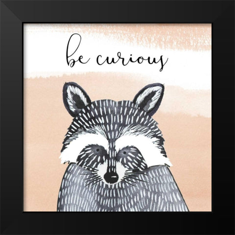 Cuddlies III Black Modern Wood Framed Art Print by Popp, Grace