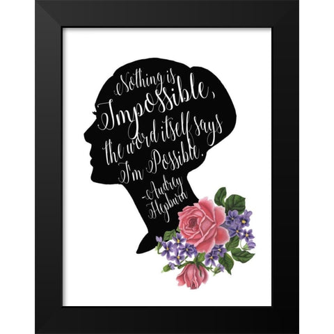 Audrey and Coco I Black Modern Wood Framed Art Print by McCavitt, Naomi