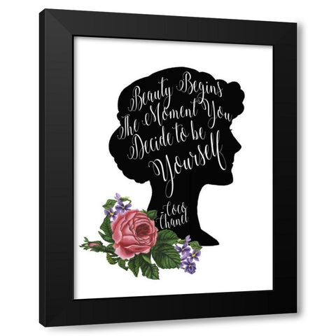 Audrey and Coco II Black Modern Wood Framed Art Print by McCavitt, Naomi