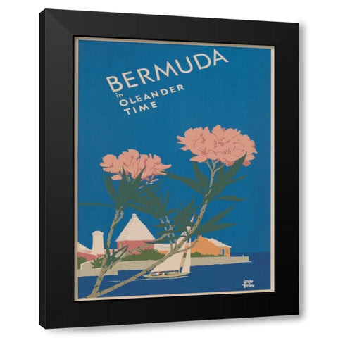 See South America V Black Modern Wood Framed Art Print by Studio W