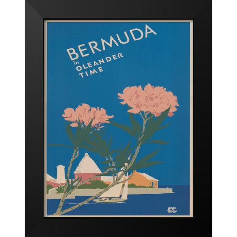 See South America V Black Modern Wood Framed Art Print by Studio W