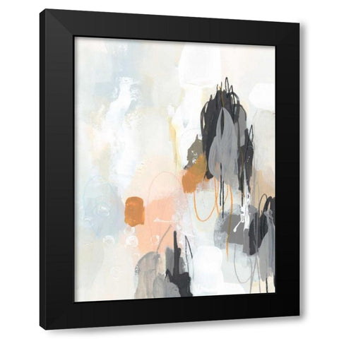 Elevation I Black Modern Wood Framed Art Print by Vess, June Erica