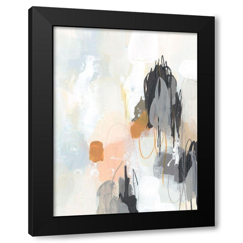 Elevation I Black Modern Wood Framed Art Print with Double Matting by Vess, June Erica