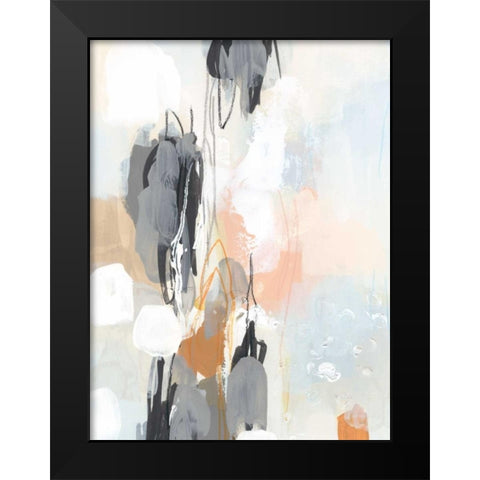 Elevation II Black Modern Wood Framed Art Print by Vess, June Erica