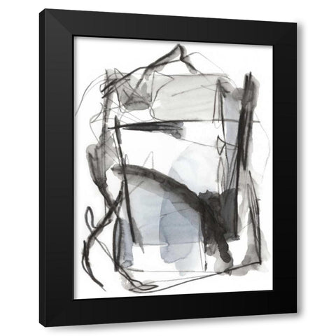 Busy Intersection I Black Modern Wood Framed Art Print with Double Matting by Harper, Ethan