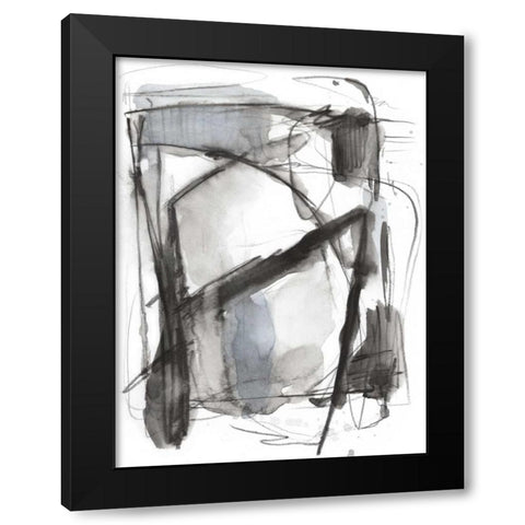Busy Intersection II Black Modern Wood Framed Art Print with Double Matting by Harper, Ethan