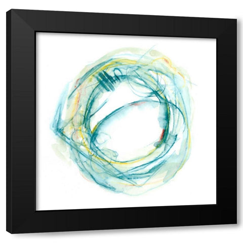 Orbital Path I Black Modern Wood Framed Art Print by Harper, Ethan