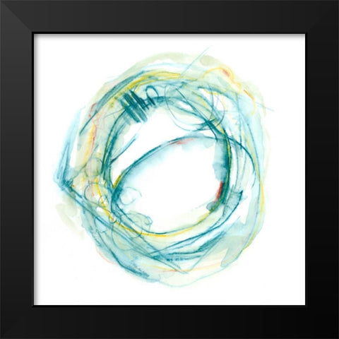 Orbital Path I Black Modern Wood Framed Art Print by Harper, Ethan