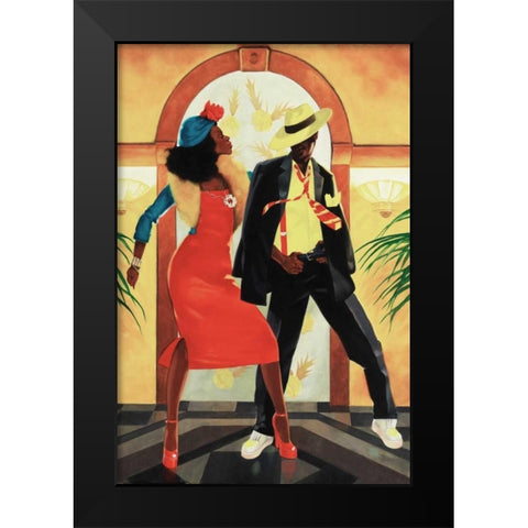 Night Out I Black Modern Wood Framed Art Print by Reynolds, Graham