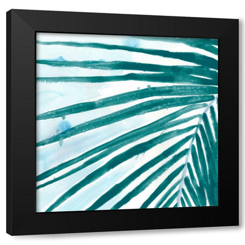 Palm Wonderful III Black Modern Wood Framed Art Print with Double Matting by Vess, June Erica