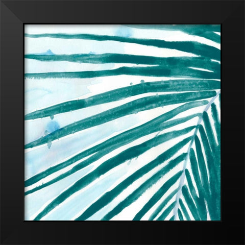 Palm Wonderful III Black Modern Wood Framed Art Print by Vess, June Erica