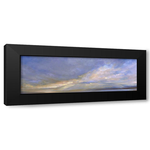 Kiss of Light Black Modern Wood Framed Art Print with Double Matting by Finch, Sheila