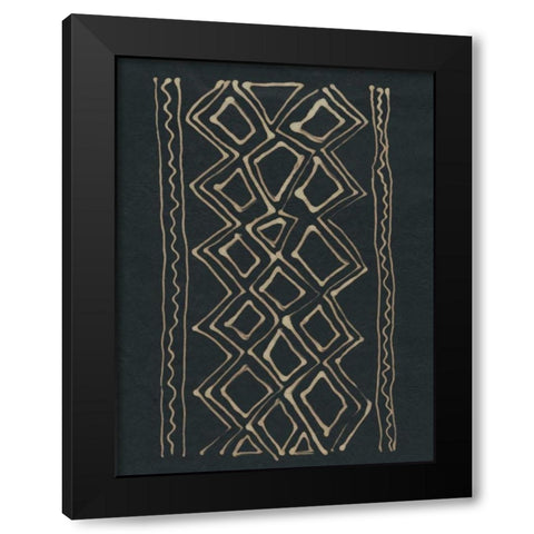 Udaka Study II Black Modern Wood Framed Art Print by Stramel, Renee W.