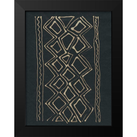 Udaka Study II Black Modern Wood Framed Art Print by Stramel, Renee W.