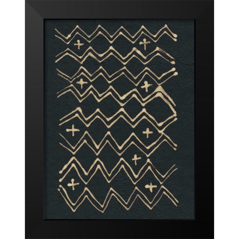 Udaka Study III Black Modern Wood Framed Art Print by Stramel, Renee W.