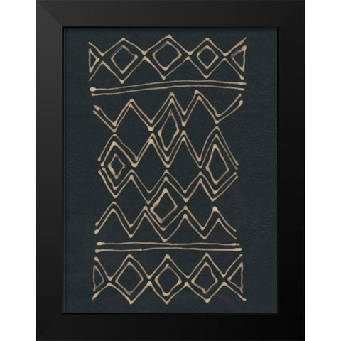 Udaka Study V Black Modern Wood Framed Art Print by Stramel, Renee W.