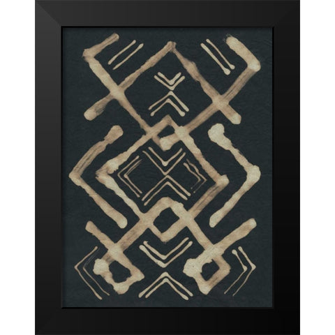 Udaka Study VI Black Modern Wood Framed Art Print by Stramel, Renee W.
