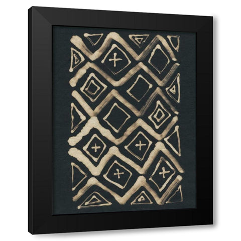 Udaka Study VII Black Modern Wood Framed Art Print by Stramel, Renee W.