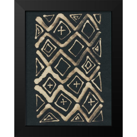Udaka Study VII Black Modern Wood Framed Art Print by Stramel, Renee W.