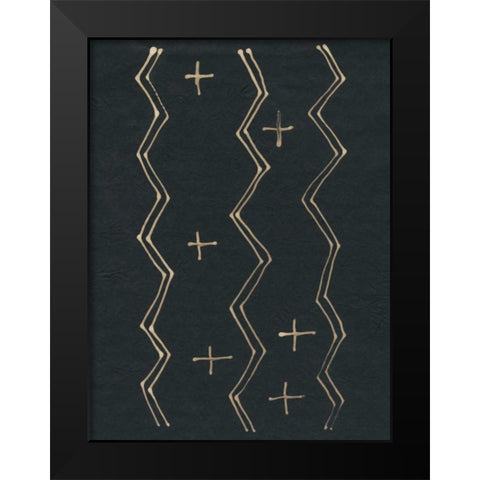 Udaka Study VIII Black Modern Wood Framed Art Print by Stramel, Renee W.