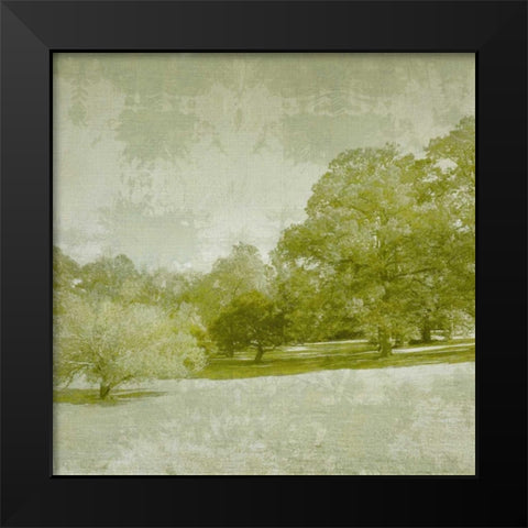 Beryl Landscape  I Black Modern Wood Framed Art Print by Zarris, Chariklia