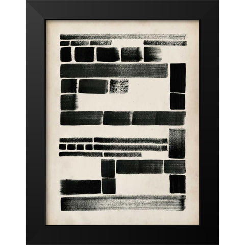 Antique Dash II Black Modern Wood Framed Art Print by Popp, Grace