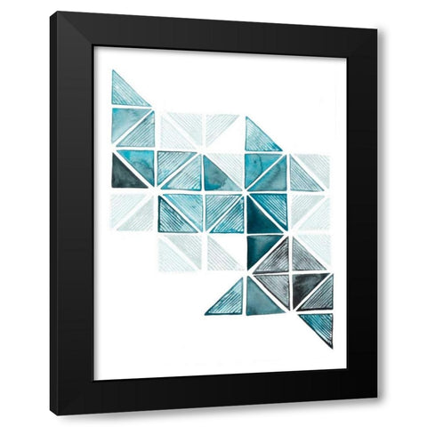 Jaydas Ladder I Black Modern Wood Framed Art Print with Double Matting by Popp, Grace