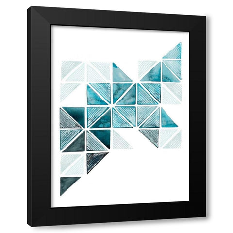 Jaydas Ladder II Black Modern Wood Framed Art Print with Double Matting by Popp, Grace