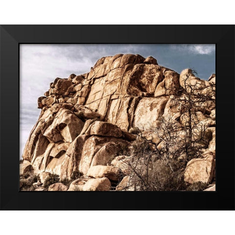 Outcroppings VI Black Modern Wood Framed Art Print by Perry, Rachel