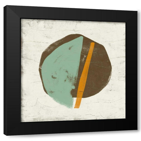 Mobile I Black Modern Wood Framed Art Print by Vess, June Erica