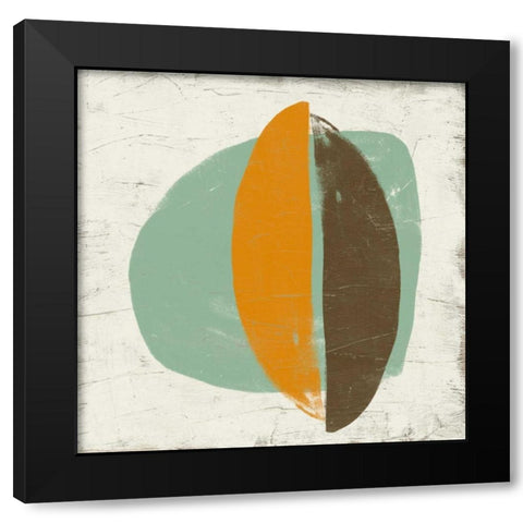 Mobile III Black Modern Wood Framed Art Print by Vess, June Erica