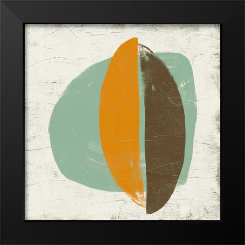 Mobile III Black Modern Wood Framed Art Print by Vess, June Erica